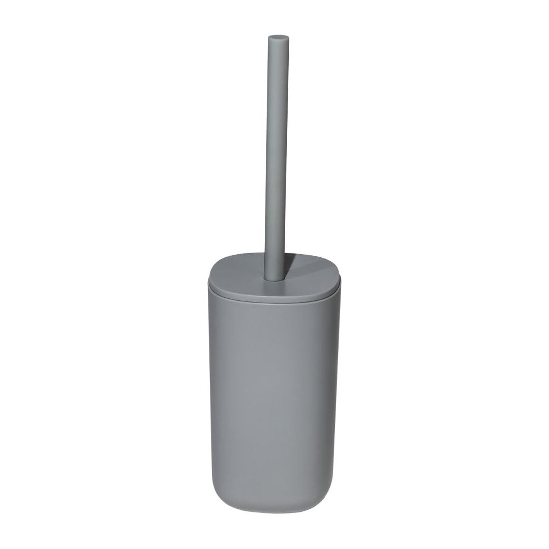 Kuba Collection Toilet Brush & Holder Grey