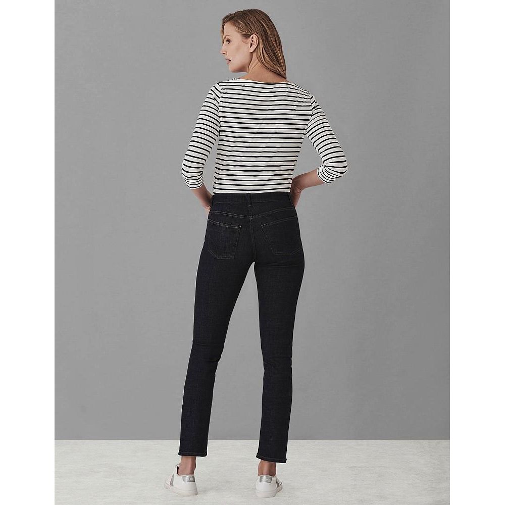 Crew Clothing Straight Jean - Dark Rinse