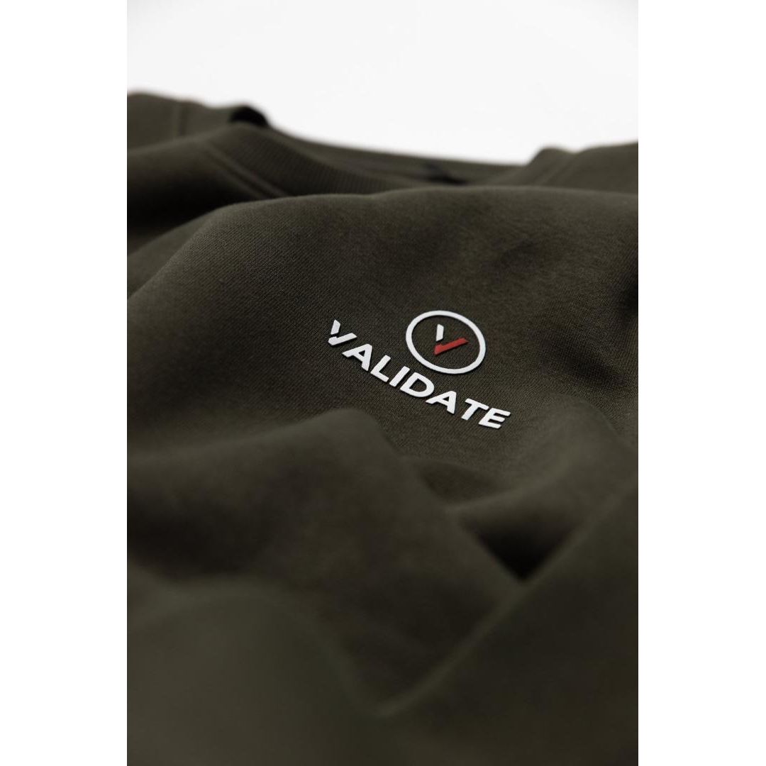 Validate Jamie Crew Neck Sweat Khaki