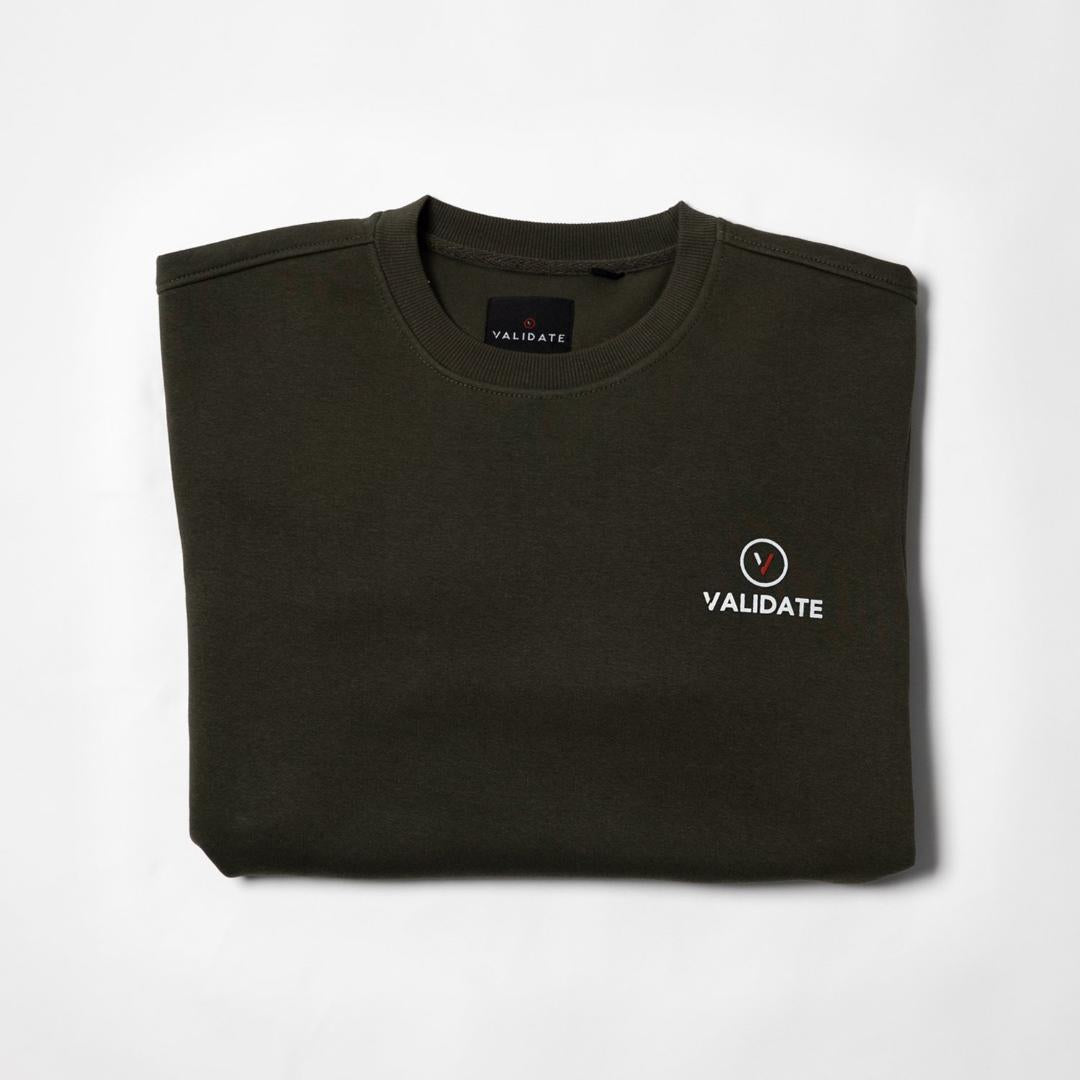 Validate Jamie Crew Neck Sweat Khaki