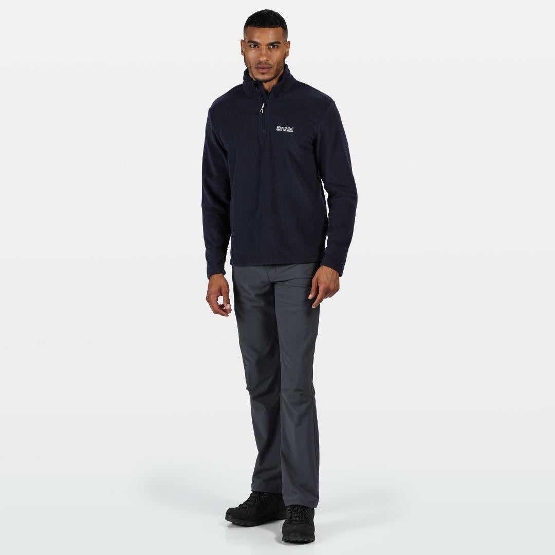 Regatta Men's Thompson Lightweight Half Zip Fleece Navy