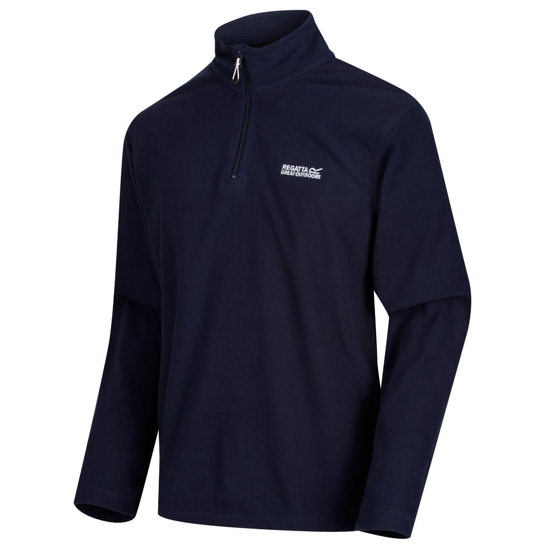 Regatta Men's Thompson Lightweight Half Zip Fleece Navy