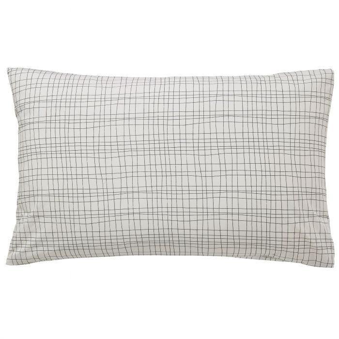 Scion Lintu Standard Pillowcase Pair in Dandelion & Pebble