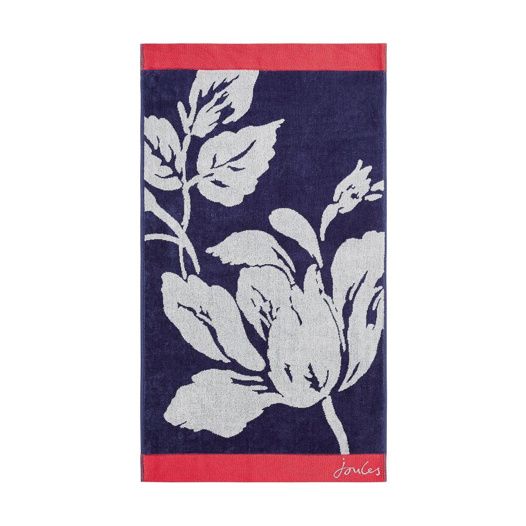 Bedeck Dawn Shadow Floral Bath Sheet in Comet
