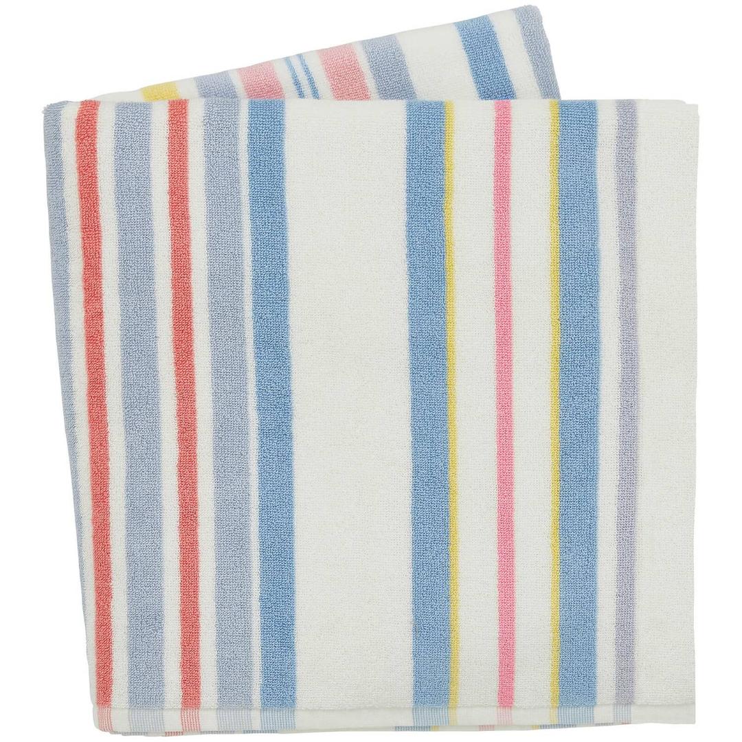 Joules Summer Stripe Bath Sheet in Multi