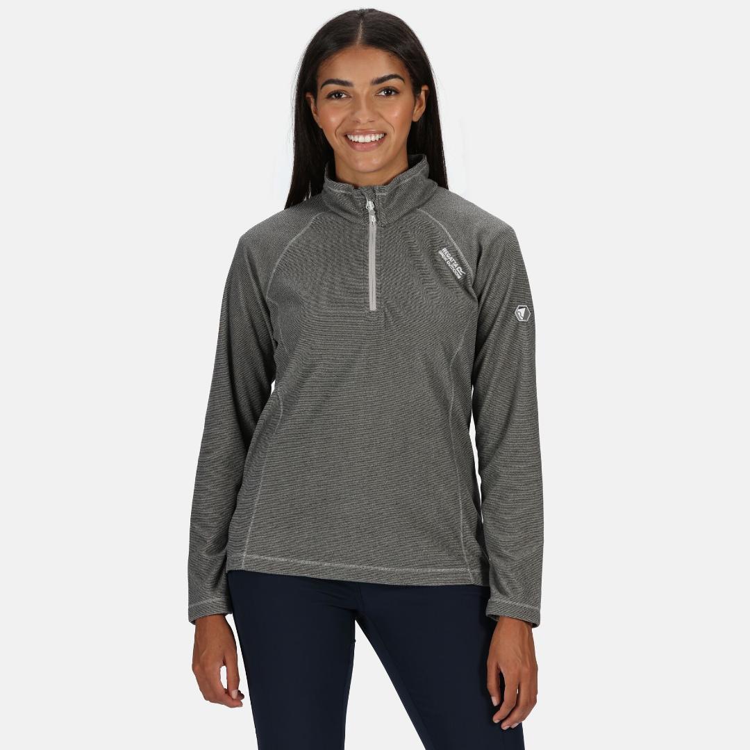 Regatta Women's Montes Lightweight Half-Zip Fleece - Dark/Light Steel