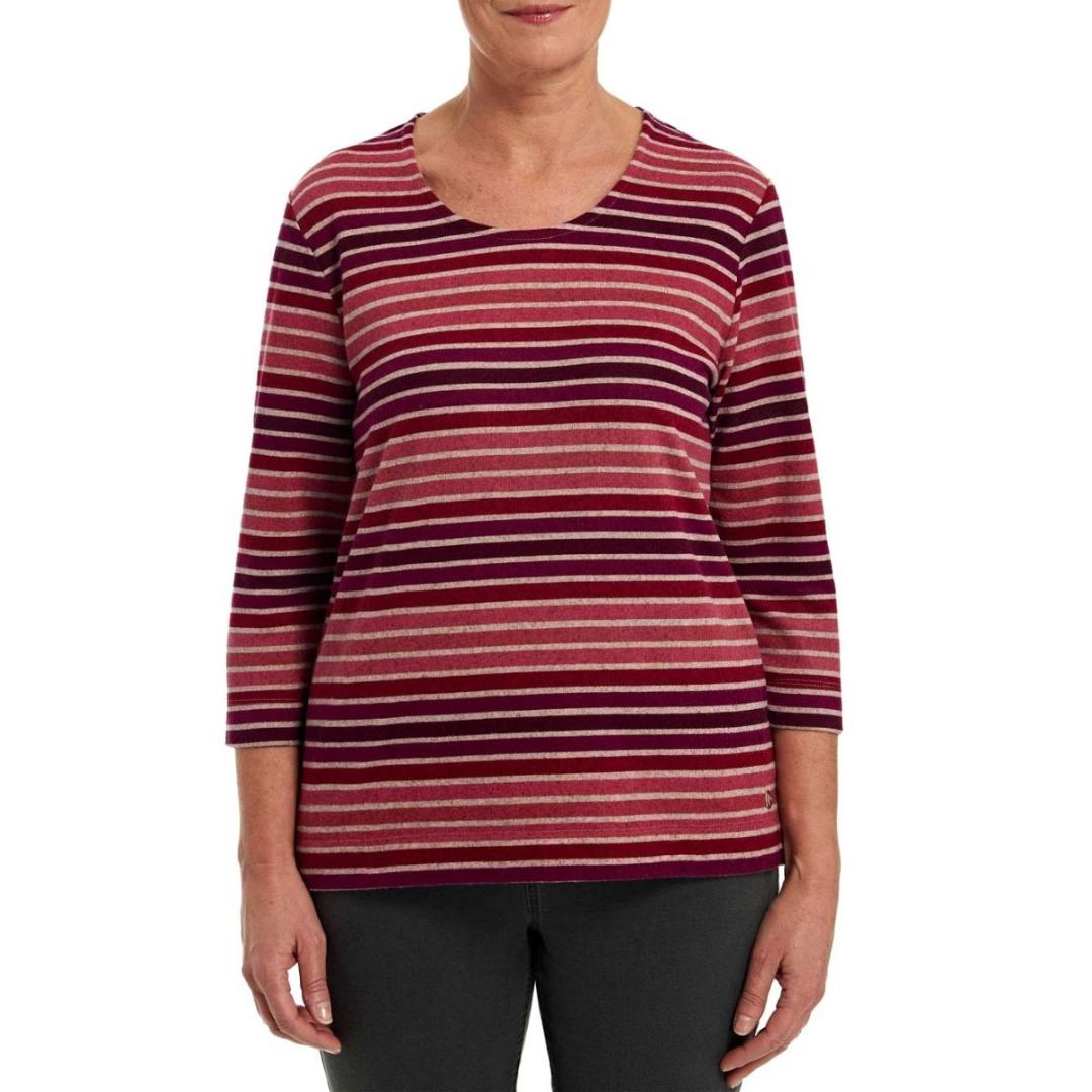PENNY PLAIN Berry Striped Top - 10/12