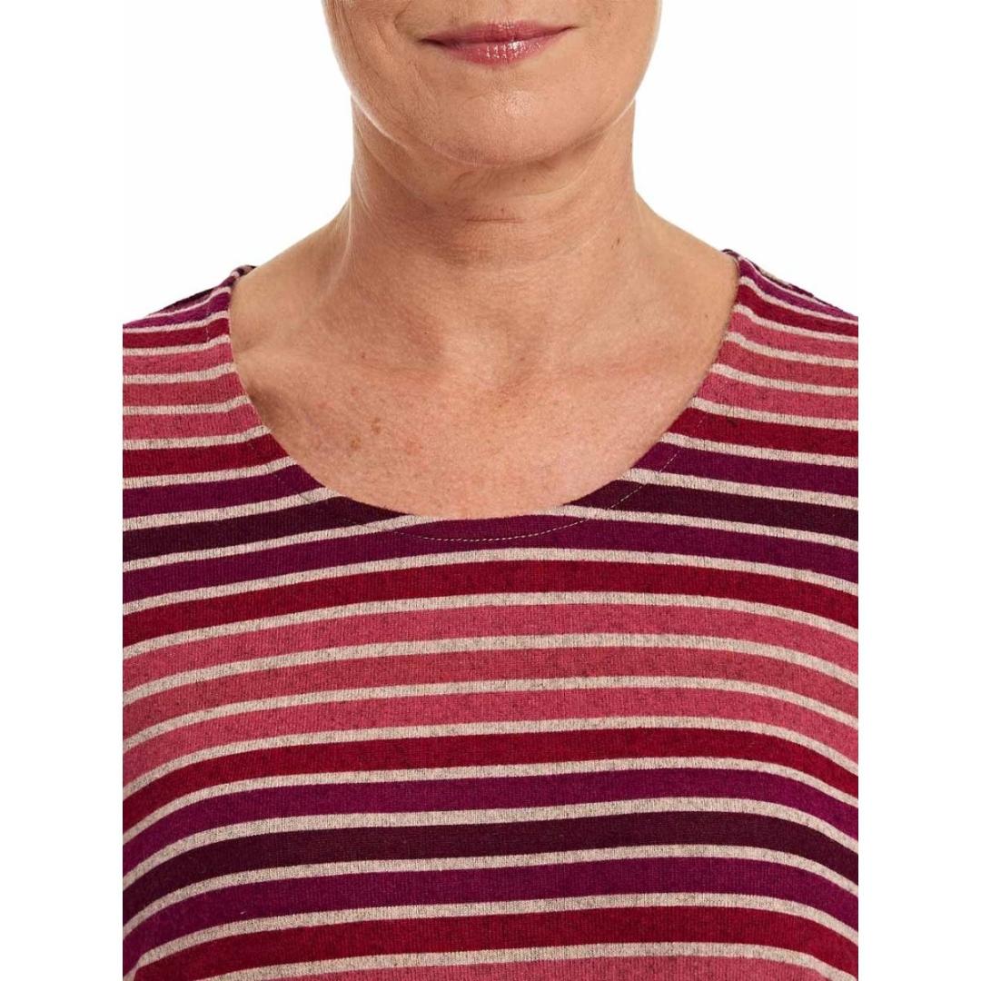 PENNY PLAIN Berry Striped Top - 10/12