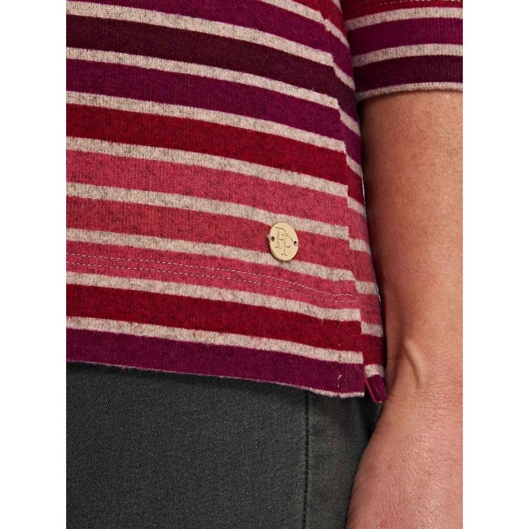 PENNY PLAIN Berry Striped Top - 10/12