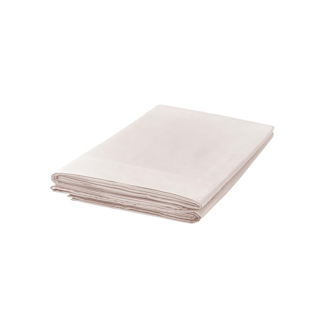 Bedeck of Belfast Fine Linens 300 Thread Count Egyptian Cotton Double Flat Sheet - Tuberose