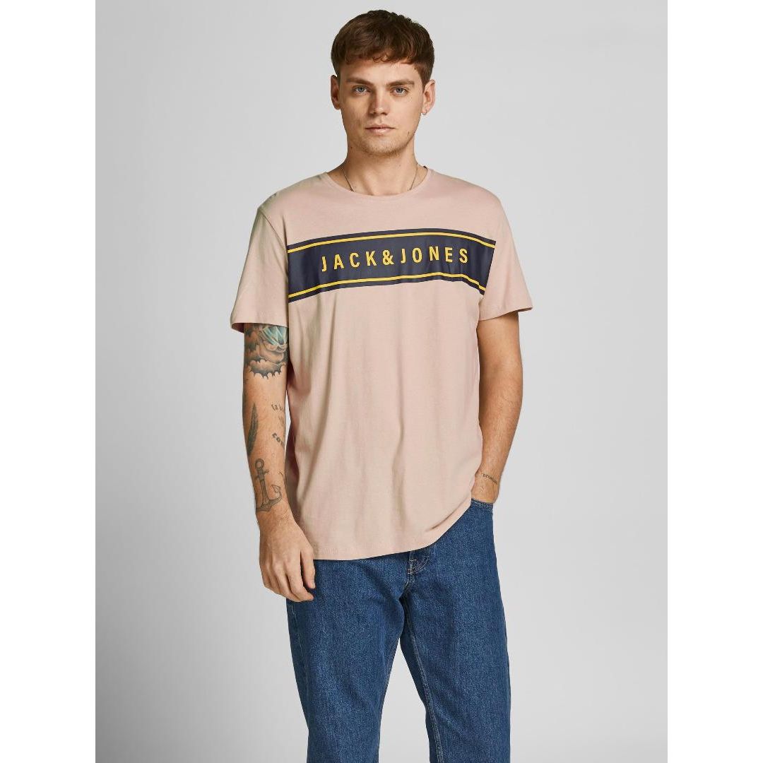 Jack & Jones Logo Tee - Peyote
