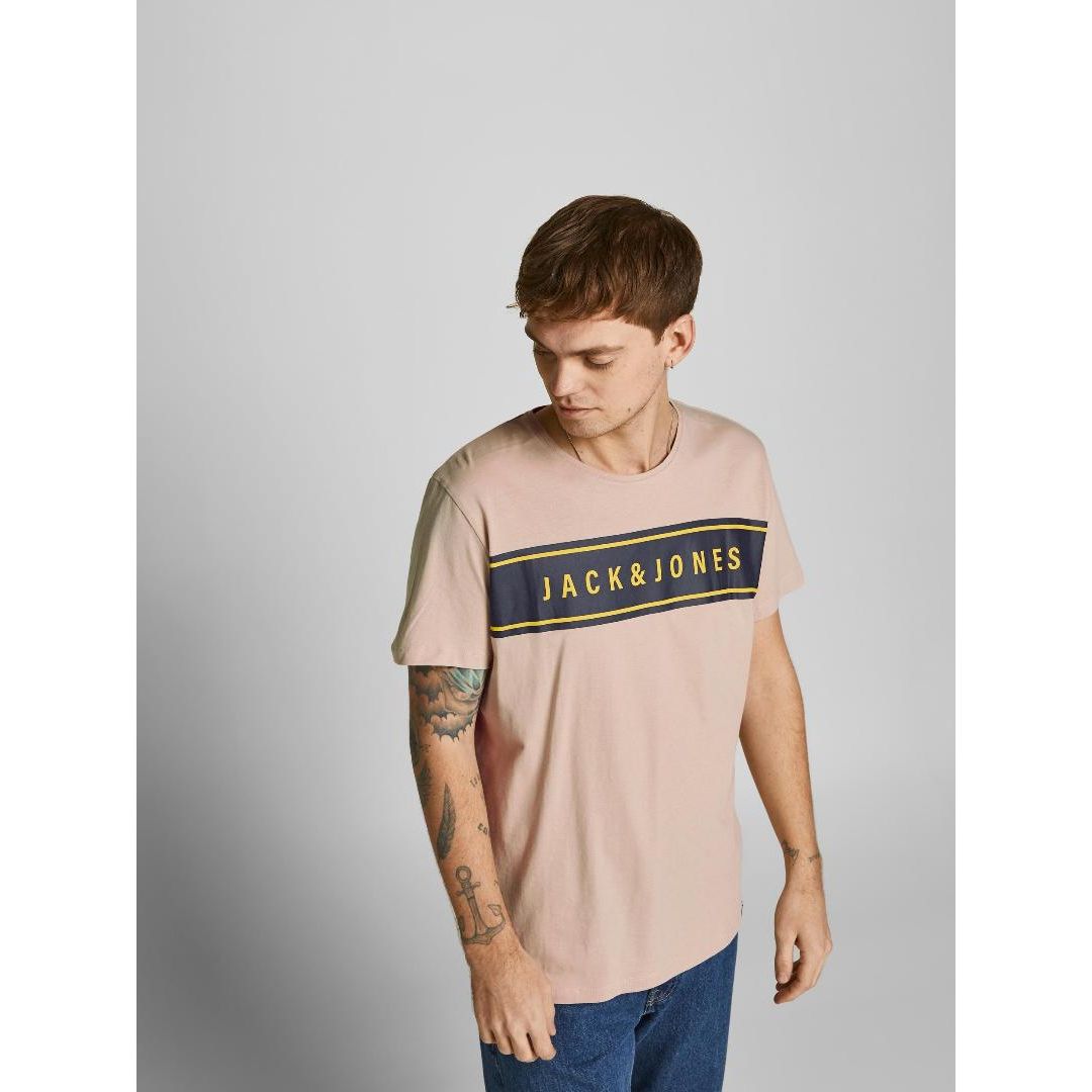 Jack & Jones Logo Tee - Peyote