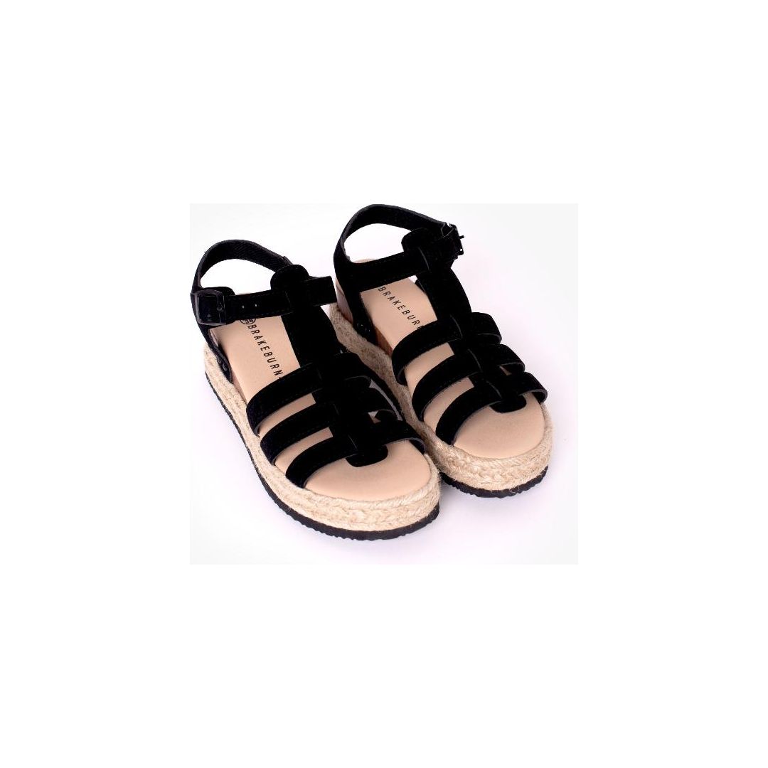 Brakeburn Strappy Sandals - Black