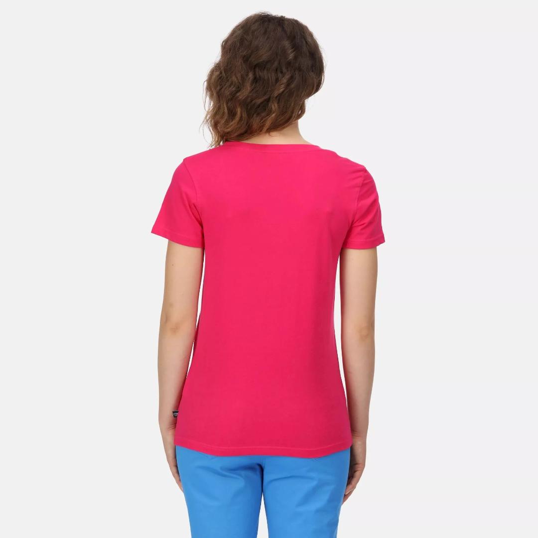 Regatta Women's Filandra VI Print T-Shirt - Pink Fusion