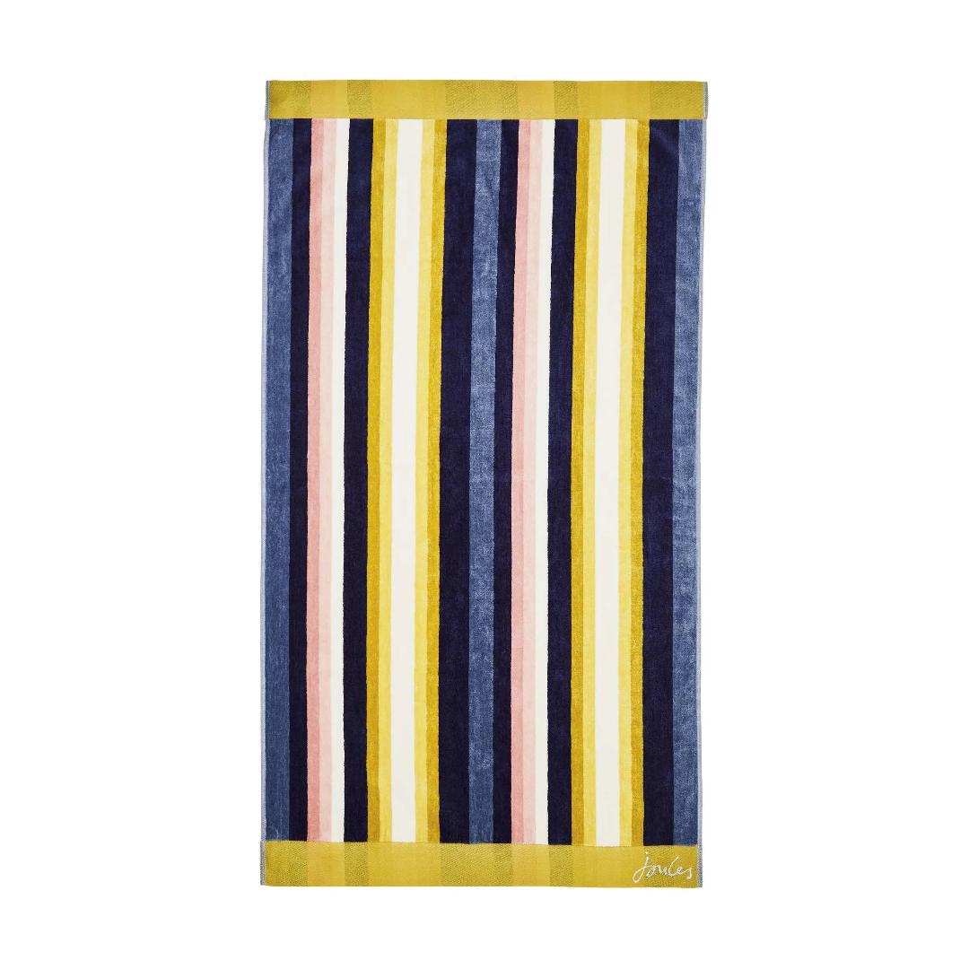 Joules Summer Stripe Hand Towel, Multi