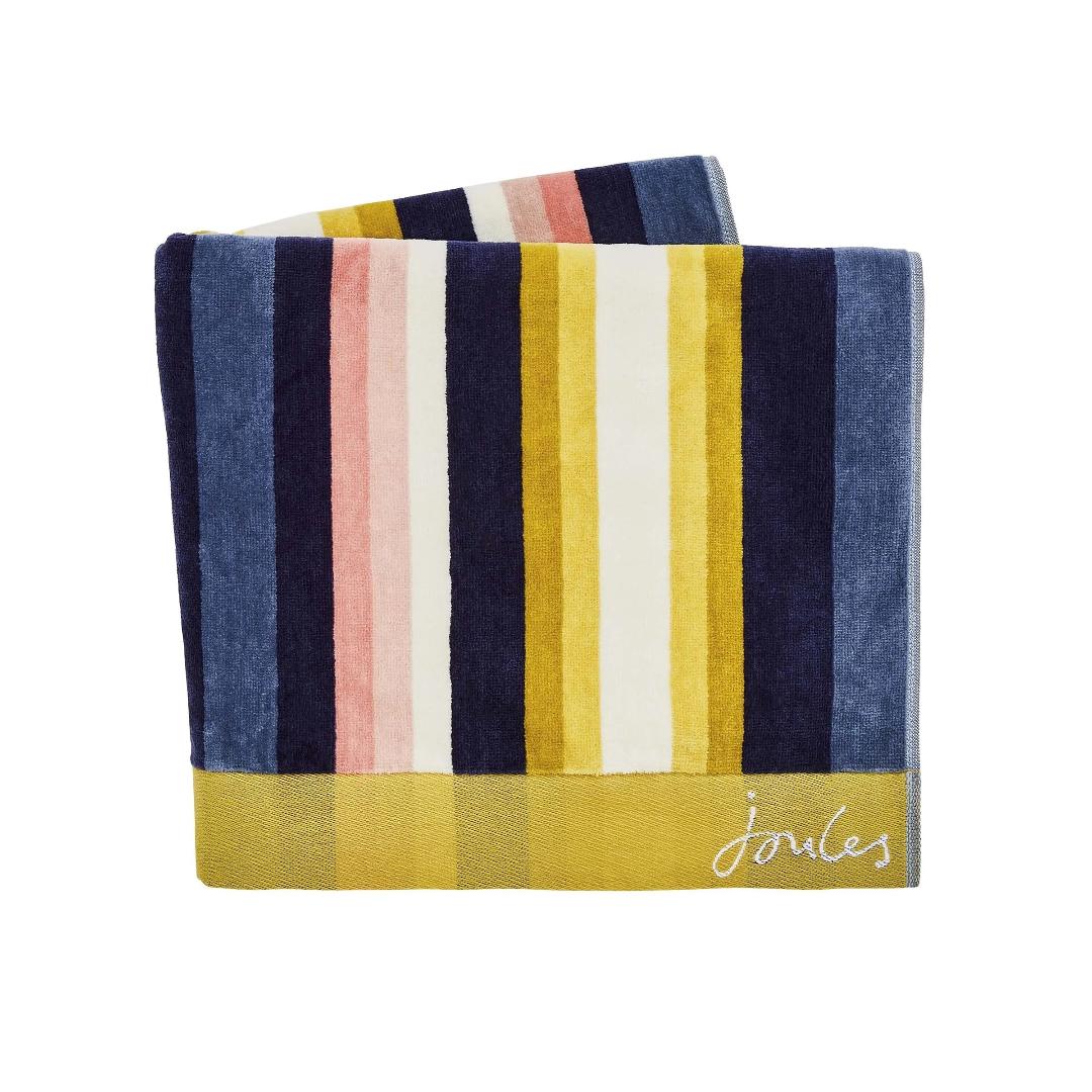 Joules Summer Stripe Hand Towel, Multi