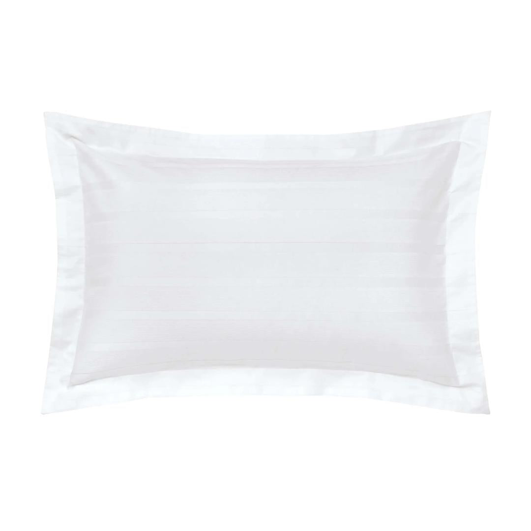 Bedeck of Belfast Fine Linens Moto Duvet Cover Set - White
