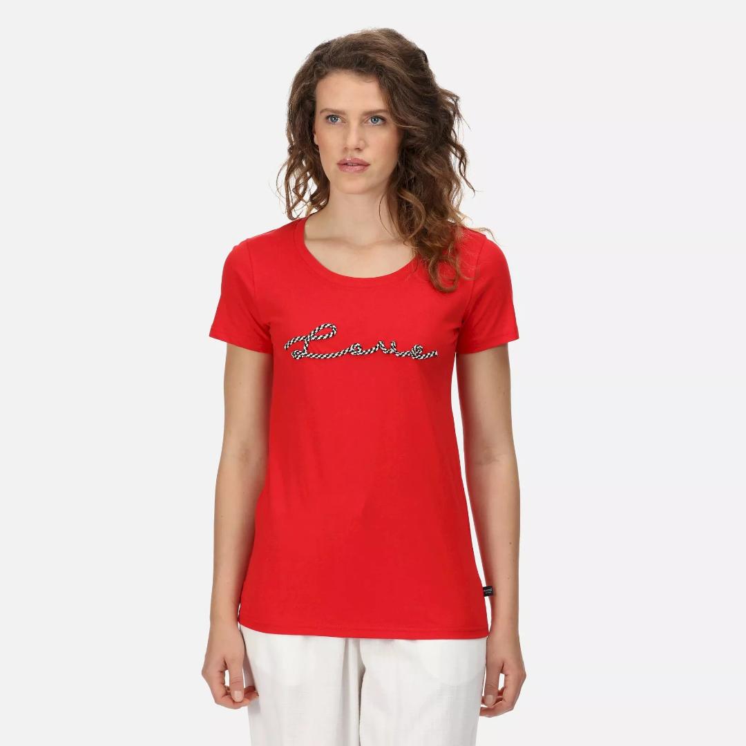 Regatta Women's Filandra VI Print T-Shirt - True Red