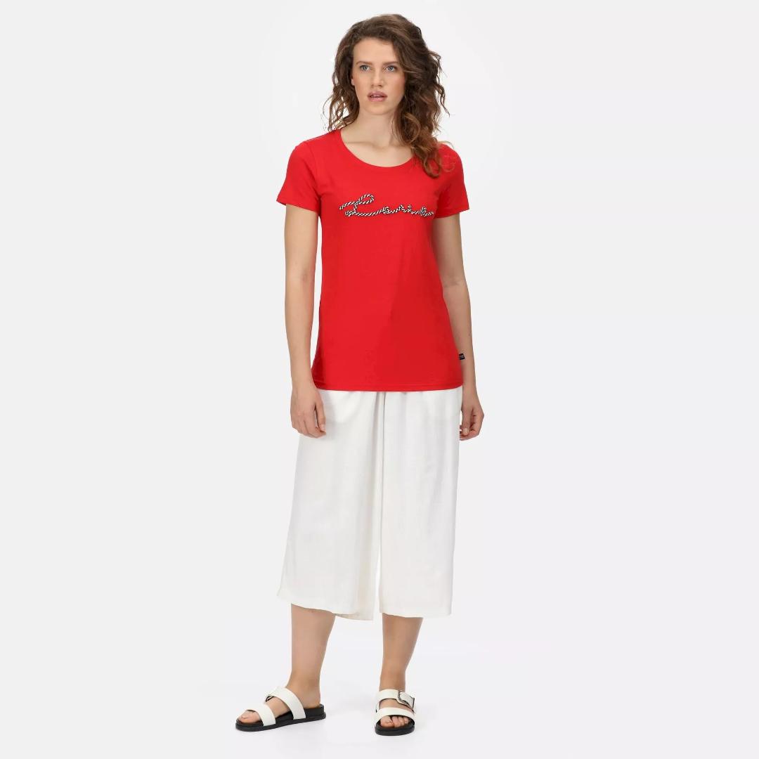 Regatta Women's Filandra VI Print T-Shirt - True Red