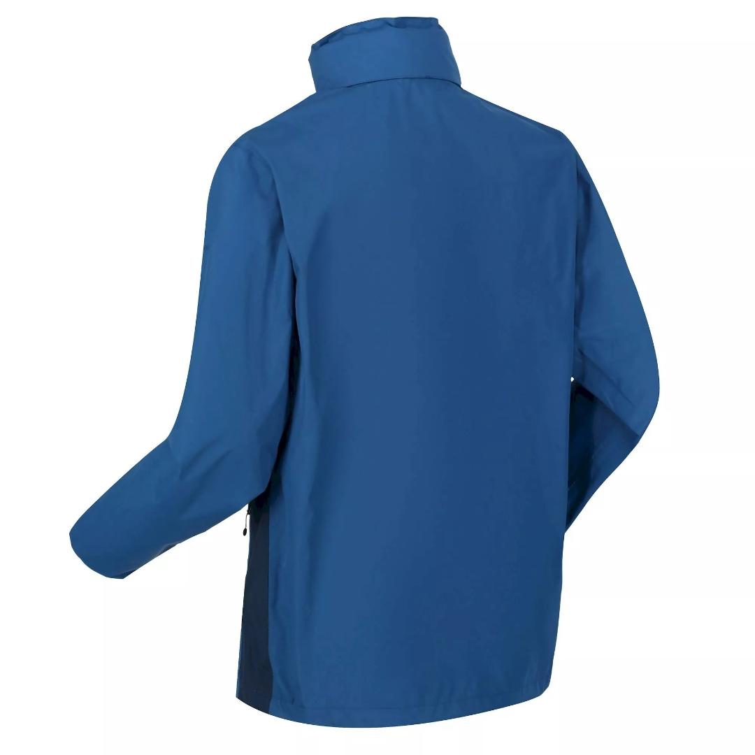 Regatta Men's Matt Waterproof Jacket - Dynasty Blue Moonlight Denim