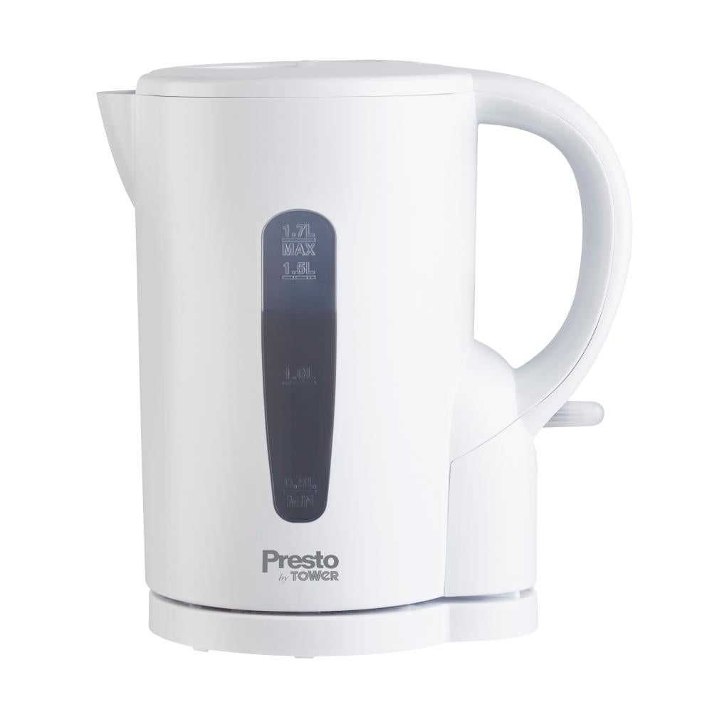 Tower Presto 1.7L Electric Kettle White PT10053WHT