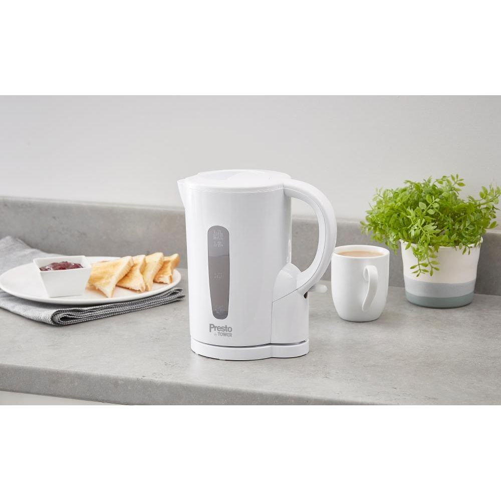 Tower Presto 1.7L Electric Kettle White PT10053WHT