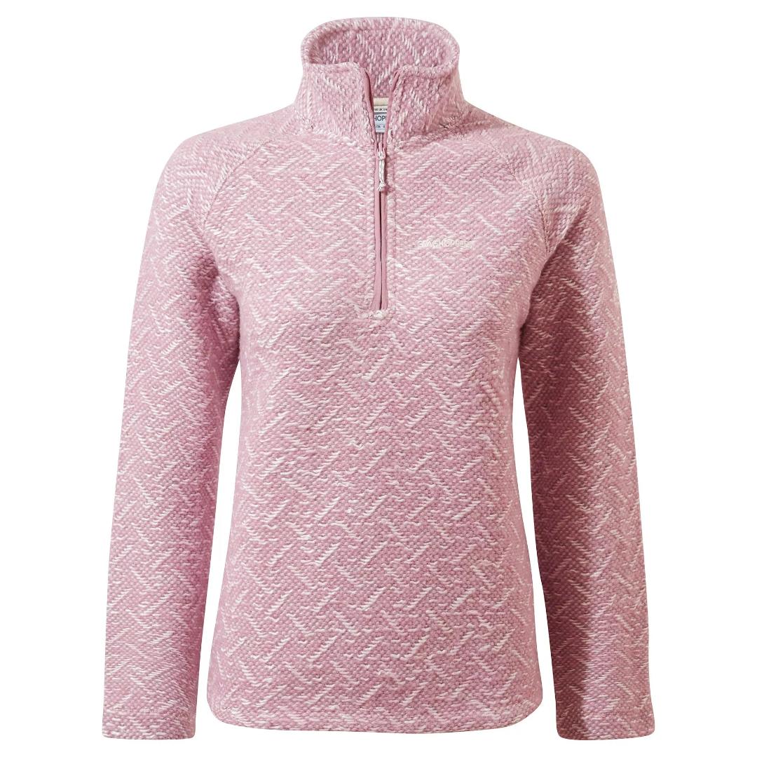 Craghoppers Women's Talladale Half Zip Fleece Jacket - Heather