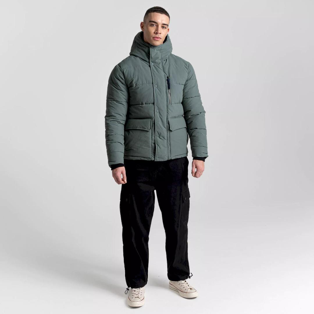 Craghoppers Men's Dunbeath Insulated Hooded Jacket - Balsam Green