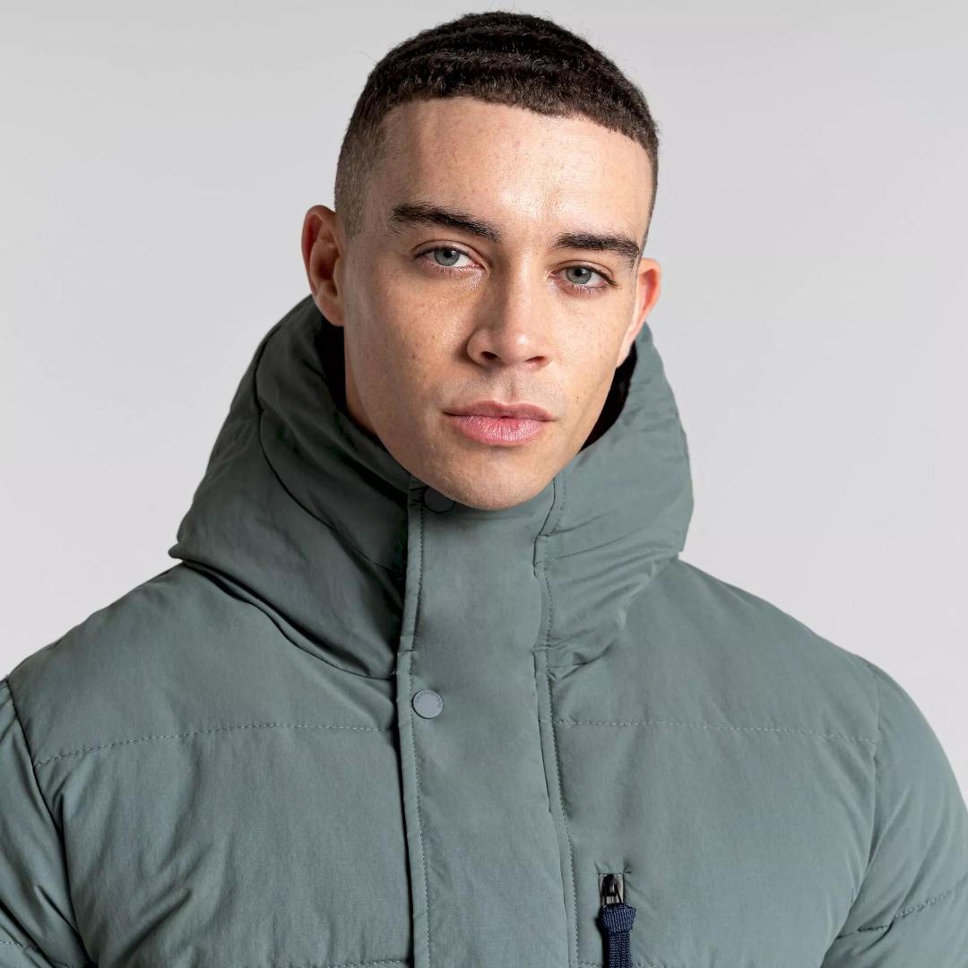 Craghoppers Men's Dunbeath Insulated Hooded Jacket - Balsam Green