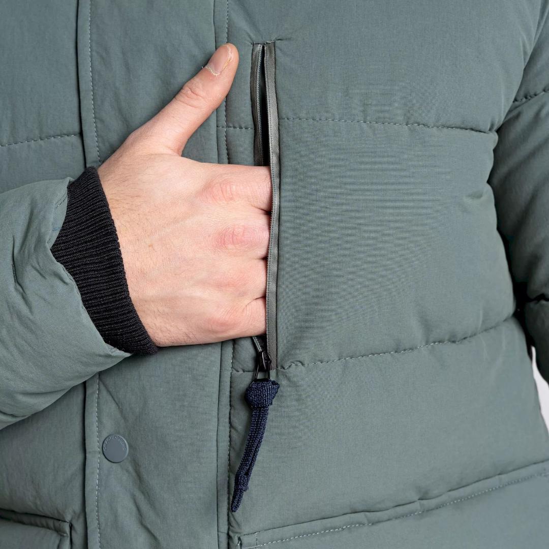 Craghoppers Men's Dunbeath Insulated Hooded Jacket - Balsam Green