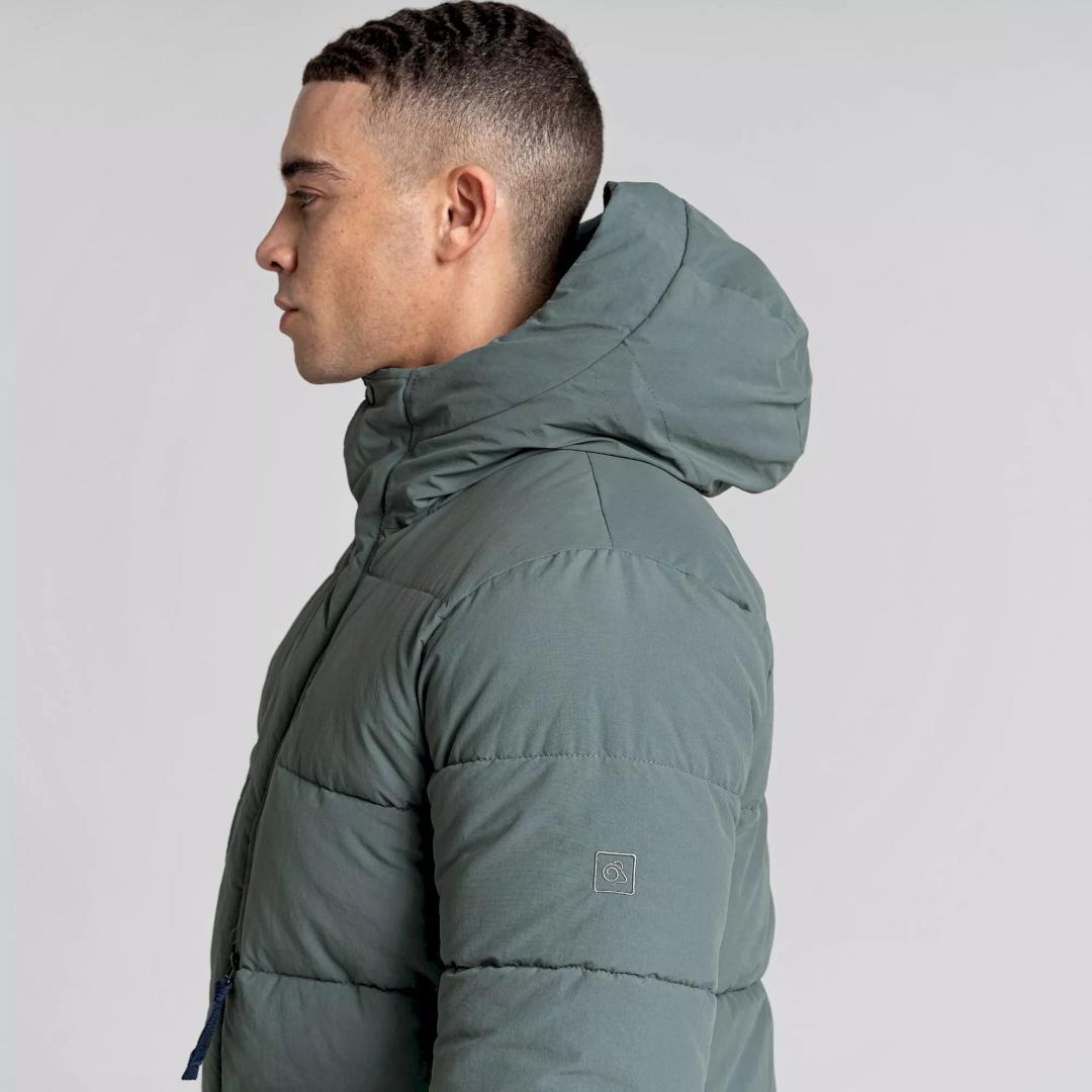 Craghoppers Men's Dunbeath Insulated Hooded Jacket - Balsam Green
