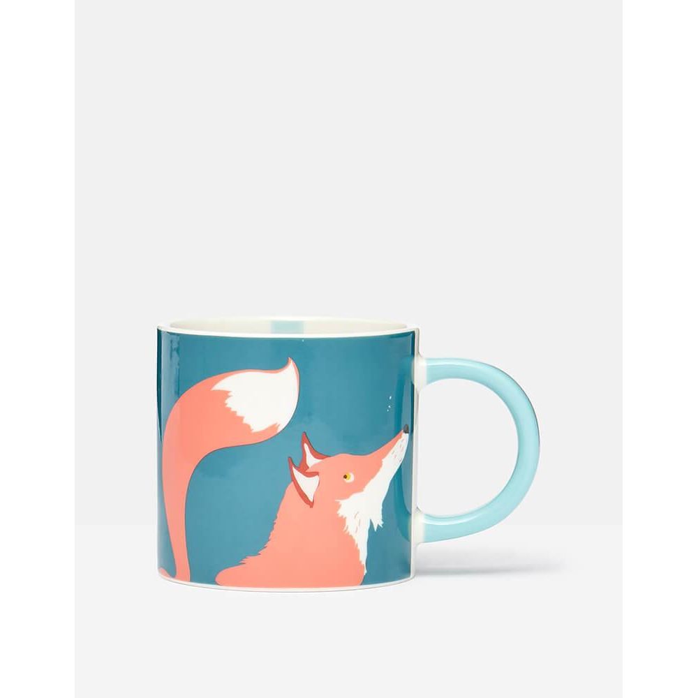 Joules Teal Fox Mug