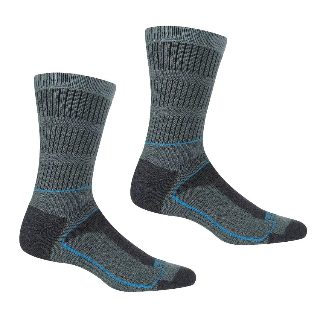 Regatta Women's Samaris 3 Season Socks - Stormy Sea Niagra Blue