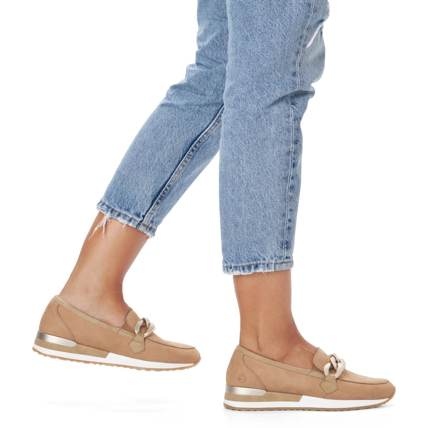 Rieker Remonte R2544-60 Elmira Womens Casual Shoes - Beige