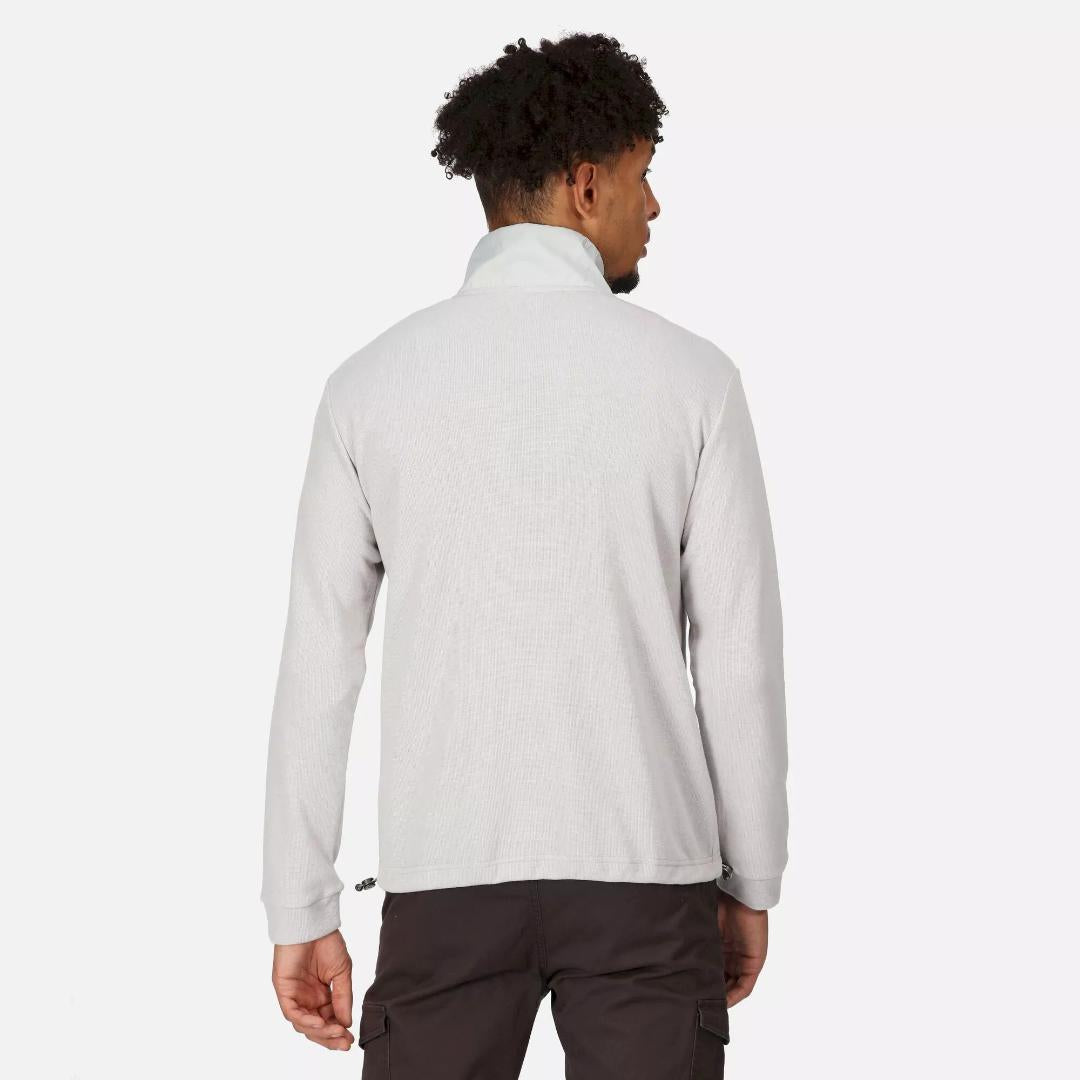 Regatta Men's Galino Button up Sweatshirt - Silver Grey
