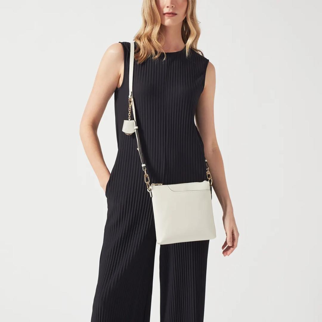 Radley Pockets 2.0 Small Ziptop Crossbody Bag - Chalk