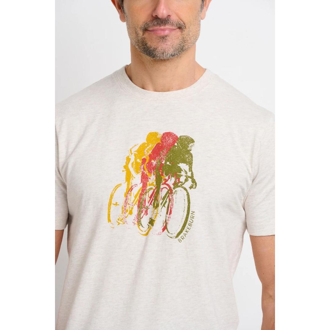 Brakeburn Cyclist Tee - Off White