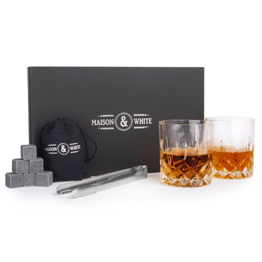 Maison & White Whiskey Glass Gift Set