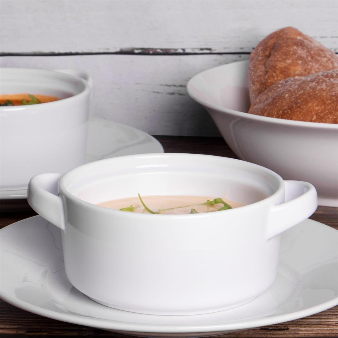 Maison & White Soup Bowls with Handles - Set of 4