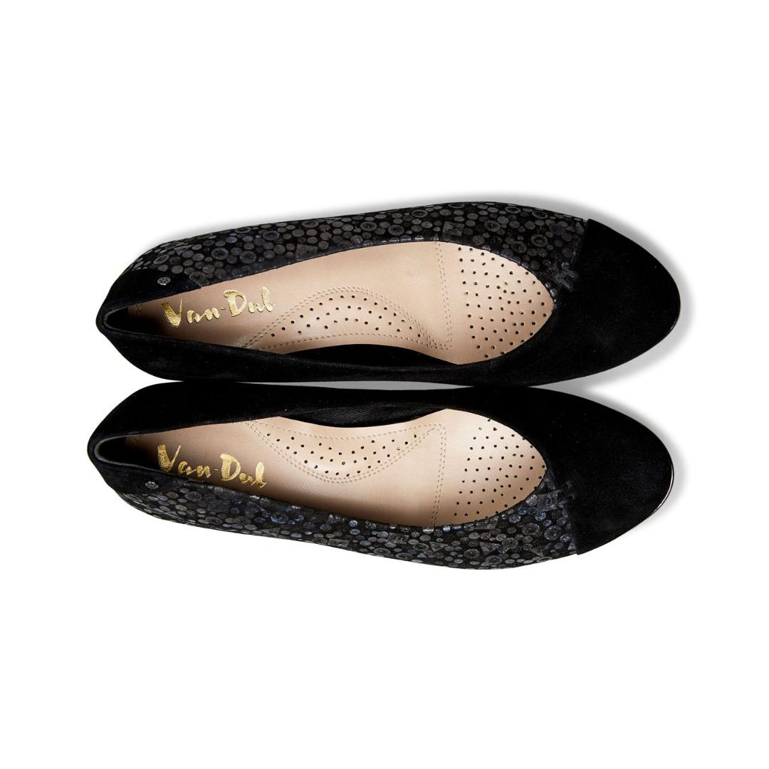 Van Dal Munro Pumps - Black Sequin