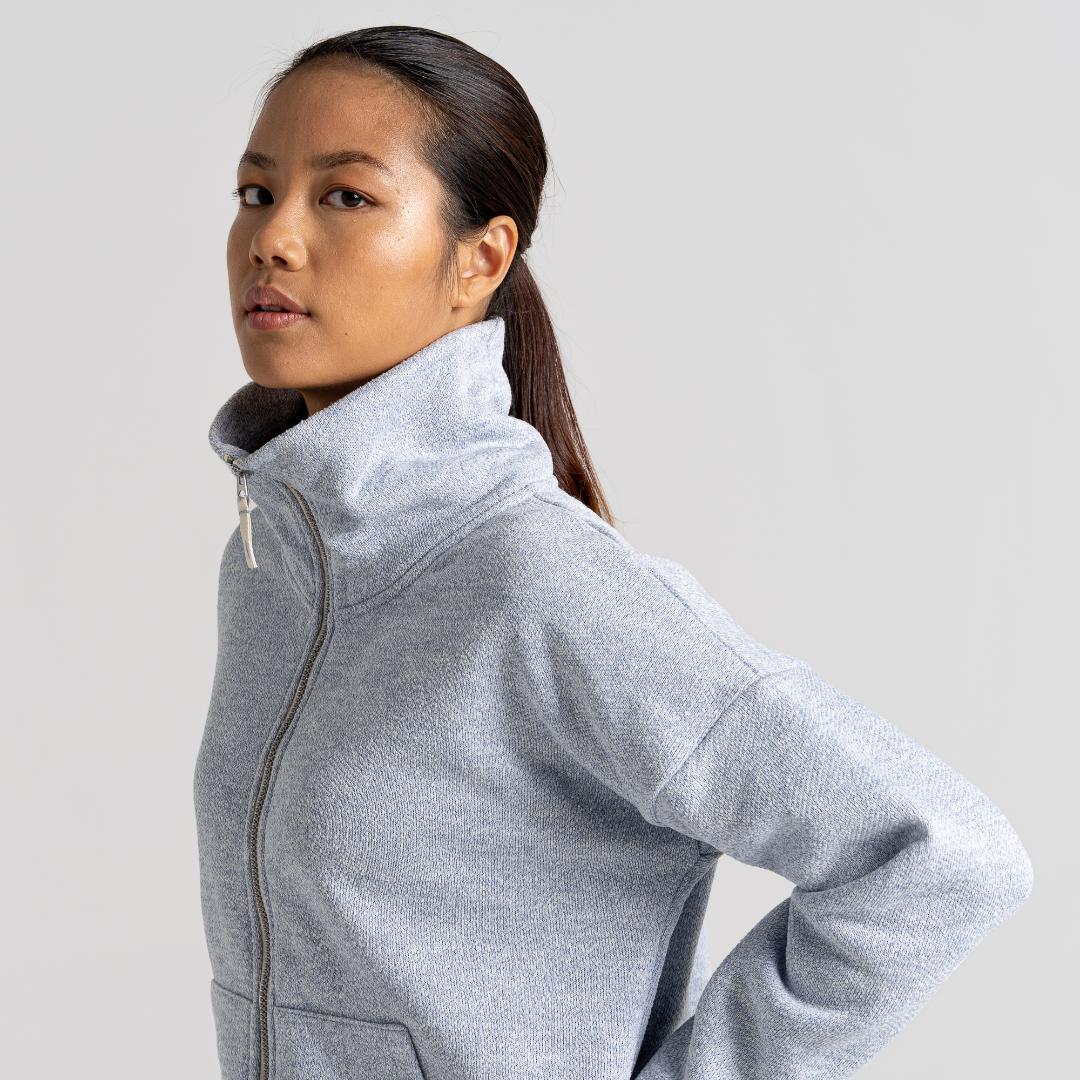Craghoppers Women's Freya Full Zip Fleece - Autumn Mist