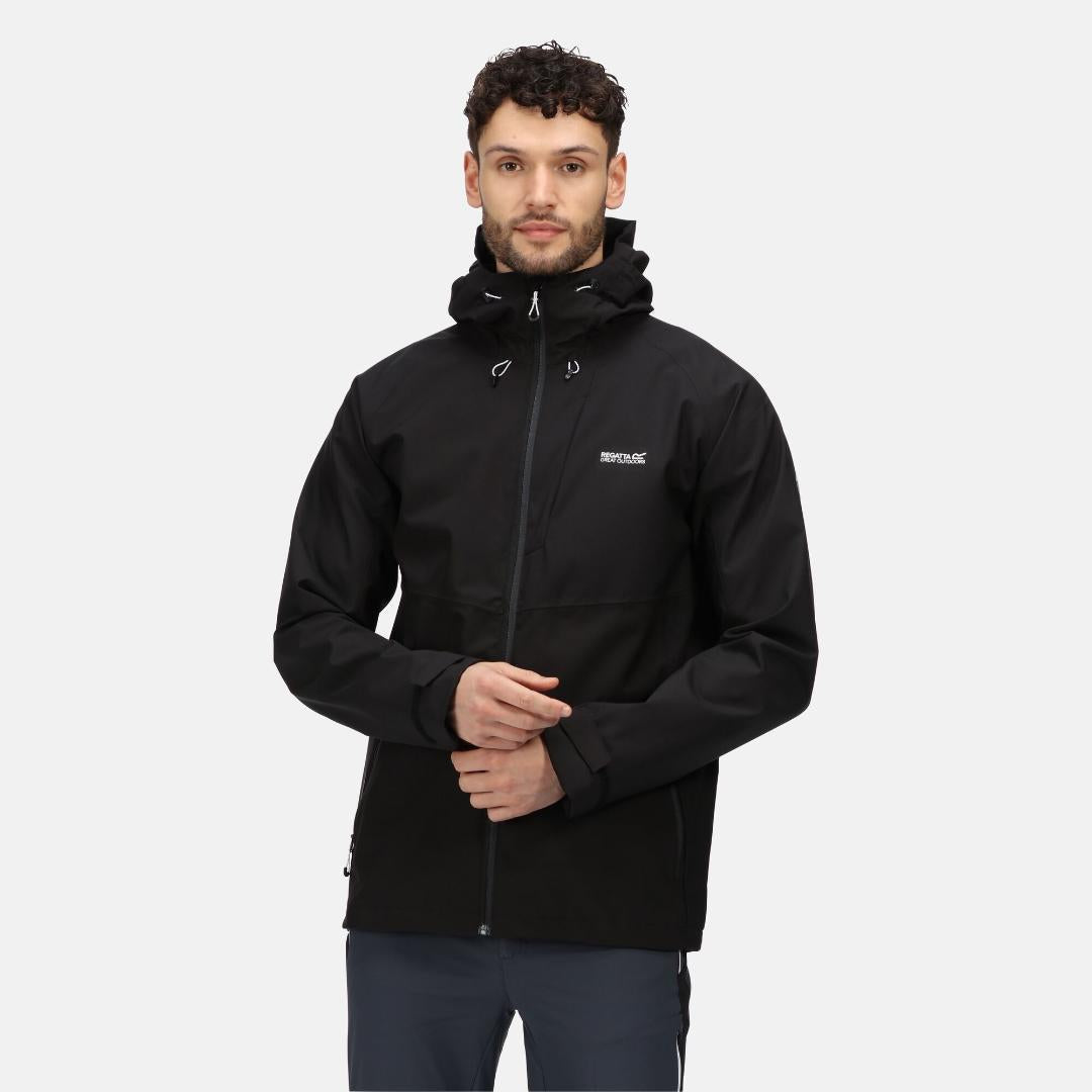 Regatta Men's Britedale Waterproof Jacket - Black