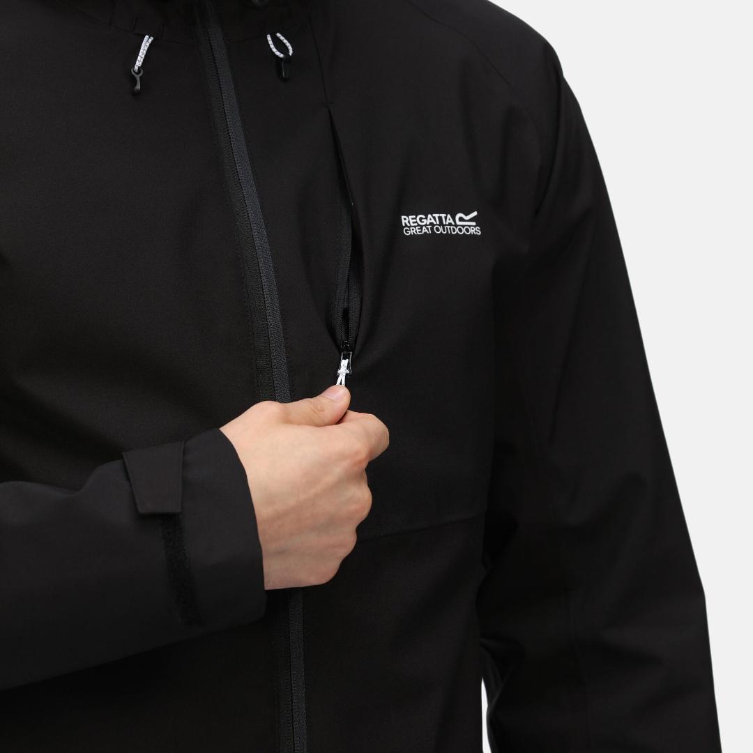 Regatta Men's Britedale Waterproof Jacket - Black