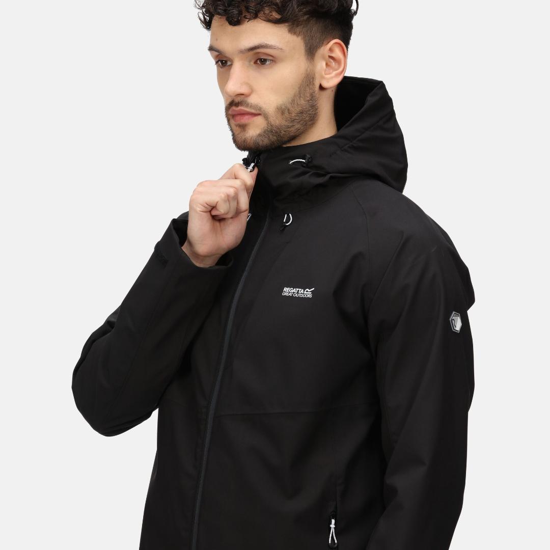 Regatta Men's Britedale Waterproof Jacket - Black