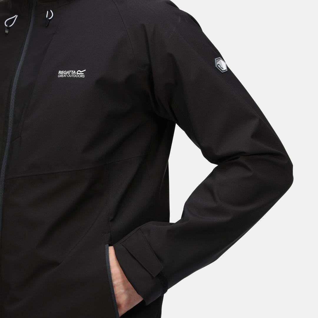 Regatta Men's Britedale Waterproof Jacket - Black