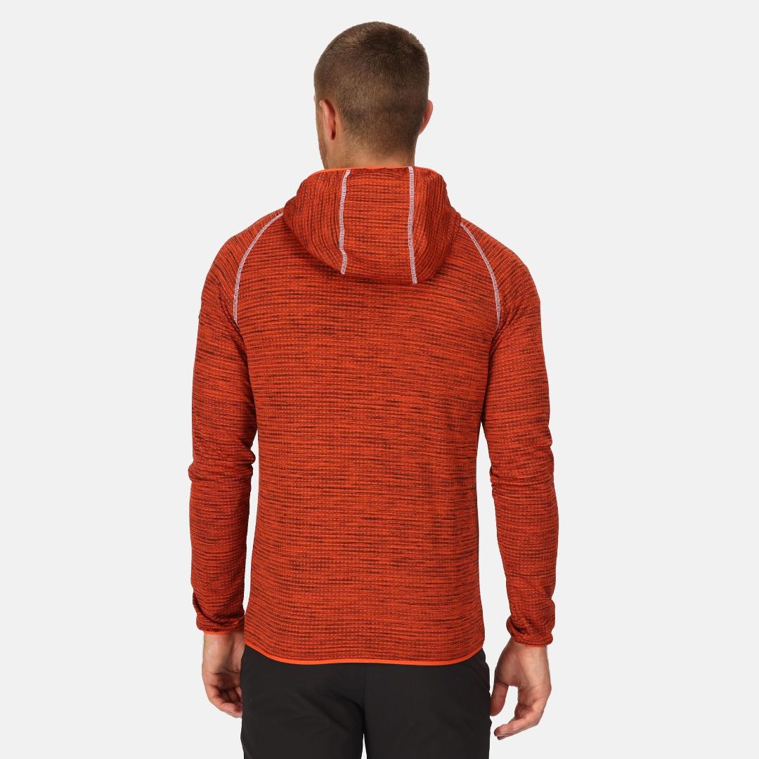 Regatta Men's Yonder Full Zip Hoody - Rusty Orange