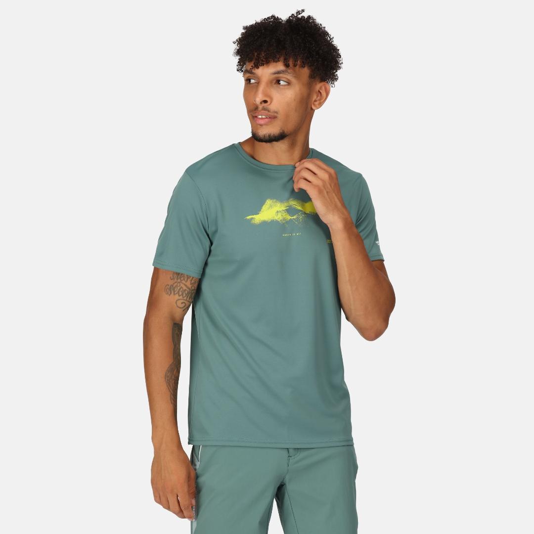 Regatta Men's Fingal VII Graphic T-Shirt - Sea Pine