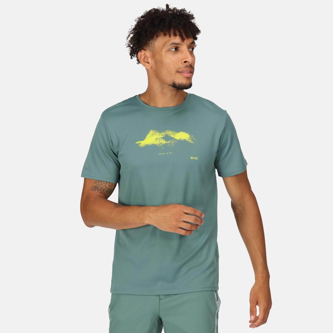 Regatta Men's Fingal VII Graphic T-Shirt - Sea Pine