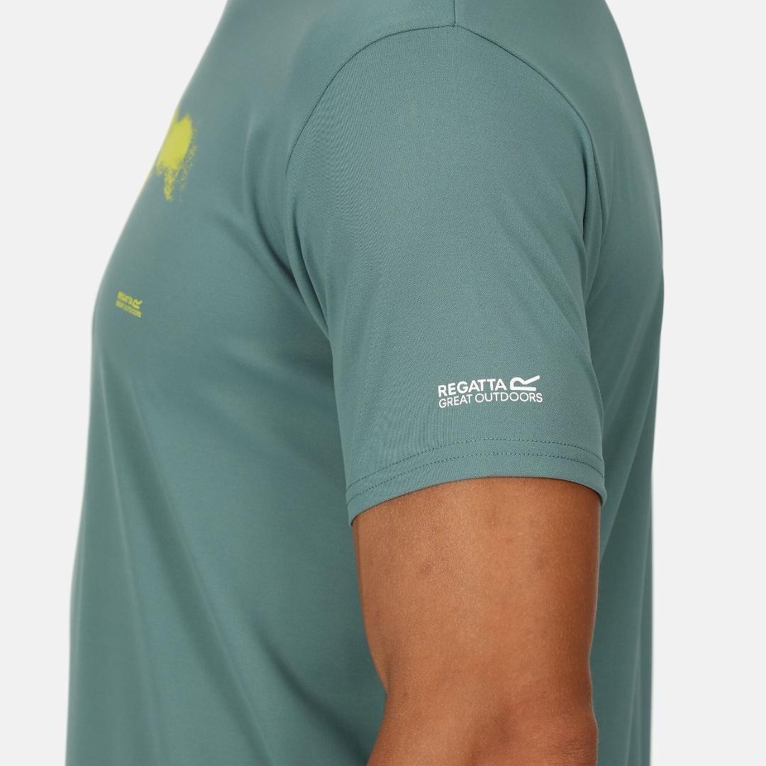 Regatta Men's Fingal VII Graphic T-Shirt - Sea Pine