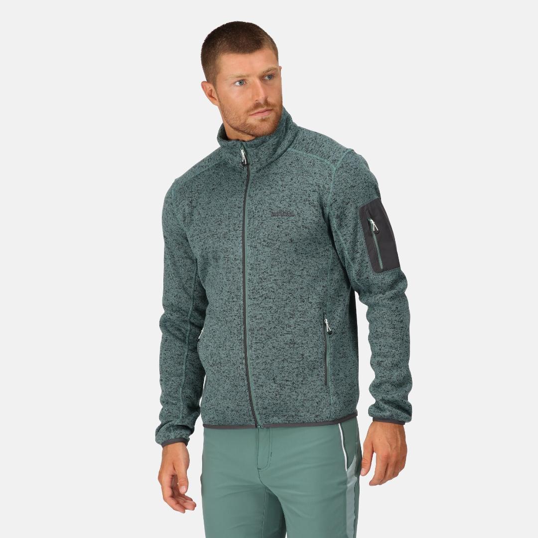 Regatta Men's Newhill Full Zip Fleece - Sea Pine